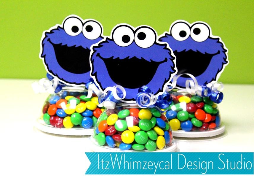 I Want Cookie.... Monster Inspired Candy Favor Containers Il_170x135