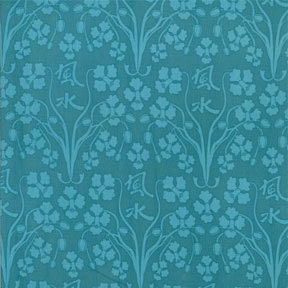 Patty Young Sanctuary Feng Shui in Ocean - 1 yd