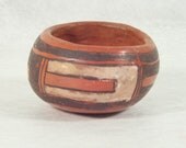 Vintage Handmade Native American Pottery, Serving Bowl, Dish, Home Decor, Table, Free Priority Shipping Included