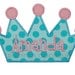 Crown Applique Design - Instant Download