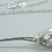 Hummingbird Skull Necklace, Sterling Silver