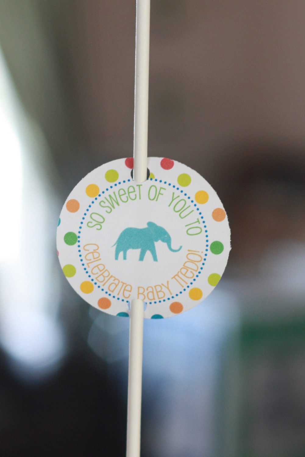 Set of 12 Cake Pop, Sucker or Lollipop  Tags - Perfect for Birthdays, Showers etc - Can Be Made to Match ANY Theme in My Shop
