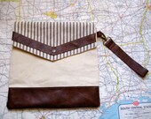 SPRING SALE Country road no. 2--large make up bag