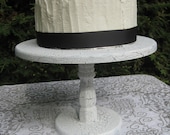 Custom Listing for Heather Hancock Shabby Chic Wedding Cake Stand
