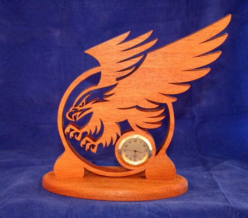 Clock, Eagle Clock, Desk Top