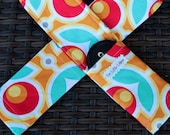 DSLR Camera Strap Cover (padded with two pockets for lens cover and memory cards) - TwoLittleLollipops