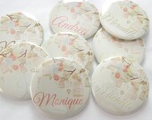 Any 10 Personalized Pocket Mirrors - Personalized Gift, Secret Santa, Teacher Gifts, Coworker Gifts