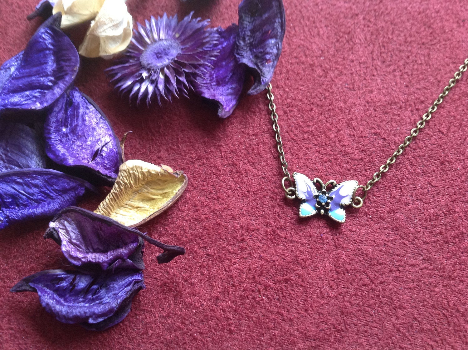 butterfly necklace