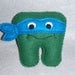 Teenage Mutant Ninja Turtle Tooth Fairy Pillow