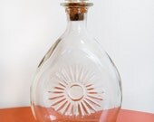 Vintage Glass Bottle Decanter