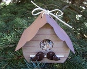 LOVE BIRD Rustic Favor Box with 3D birds- Bachelorette Party, Bridal Shower, Wedding Reception, Birthday