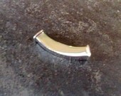 925 Sterling Silver Endcap 4x30 Smooth Finished