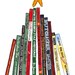 8 Pack - Christmas Cards - Tree of Books