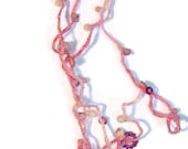 Pretty Pink Long Necklace
