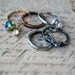Hogwarts Houses - stacking rings inspired by the Harry Potter books