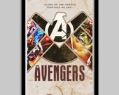 The Avengers - Limited Edition - 13x19 - avengers, super hero, thor, iron man, hulk, captain america, comic book, movie poster