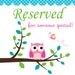 Reservered for Mindy