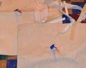 Tote Bag with embroidered Figure Skater or Gymnast, great Holiday/Christmas Gift