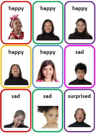 Emotion Flashcards Printable Free