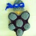 Halloween Ninja Turtle outfit - hat and cocoon, perfect newborn photo prop and Halloween costume