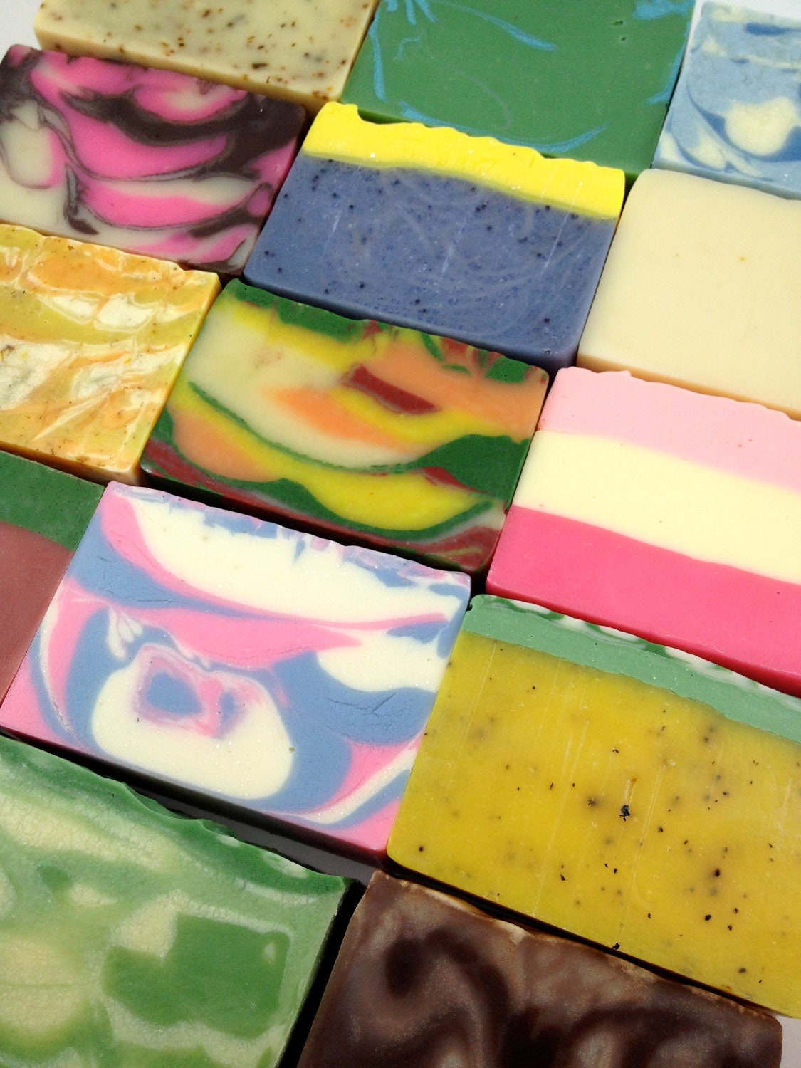 FREE SHIPPING - 6 for 30 - your choice - Handcrafted Vegan Soap