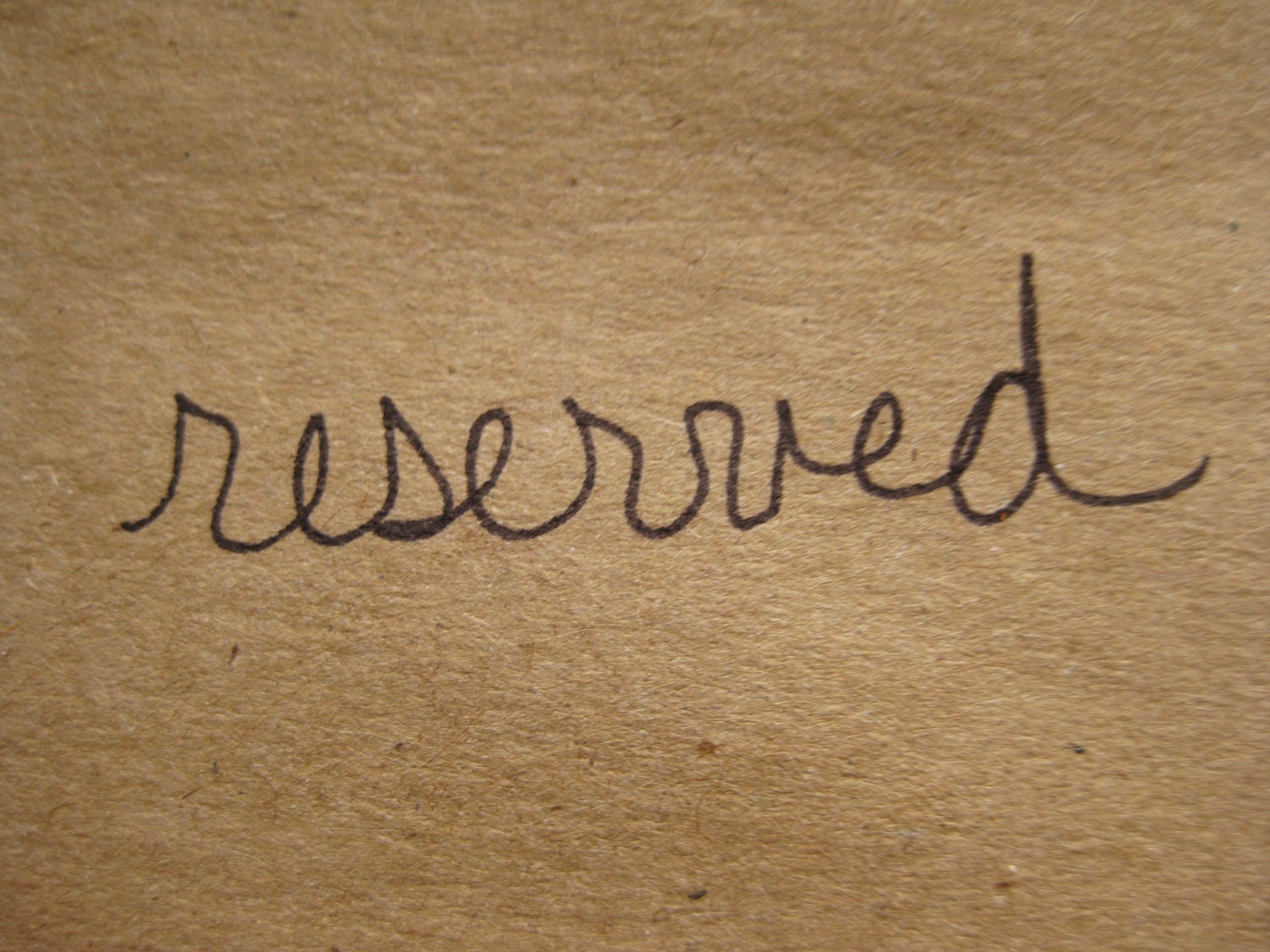 reserved for rebecca plant