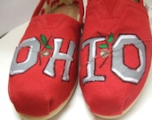 OHIO STATE Buckeyes Made to Order Custom TOMS