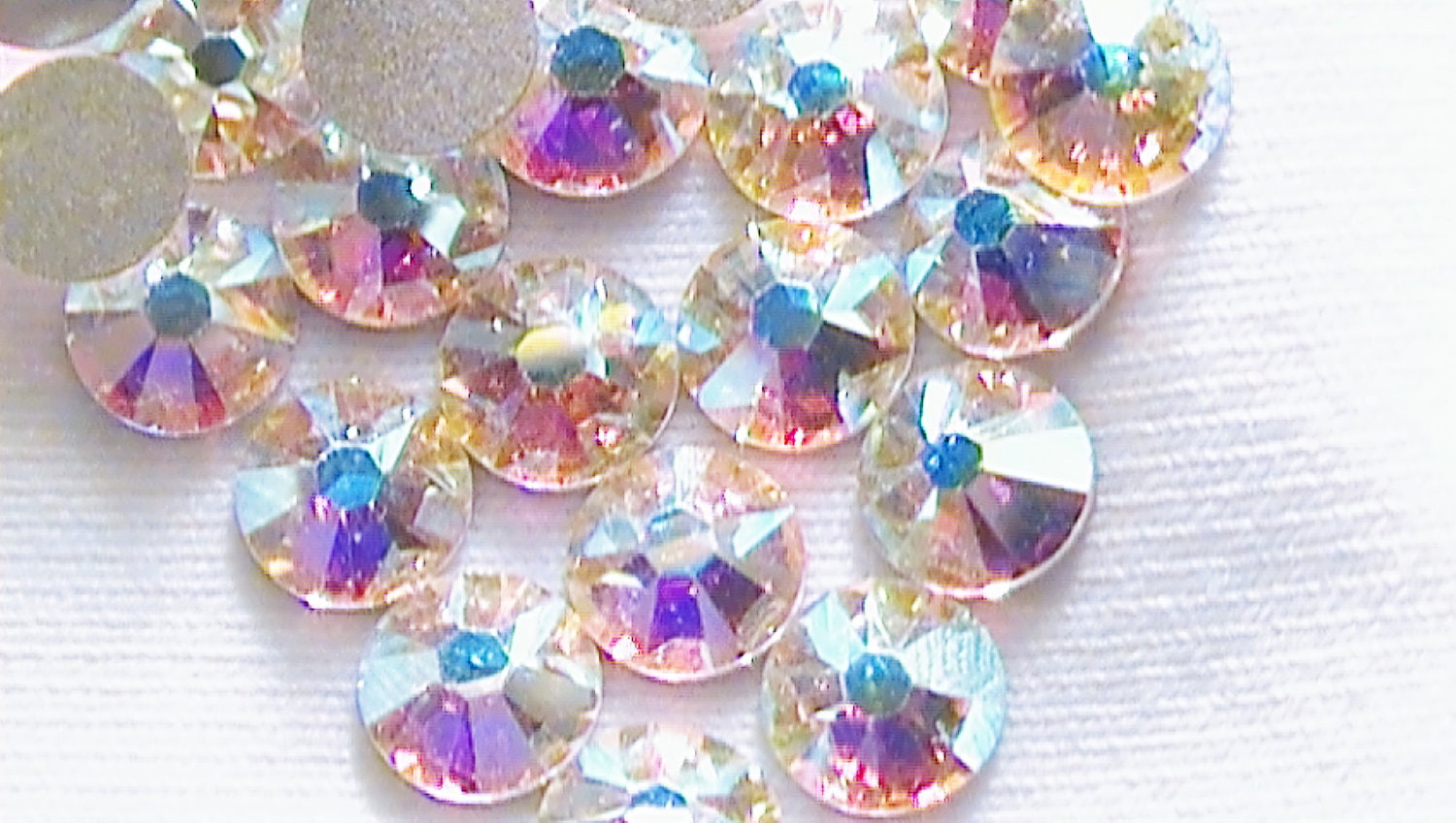 Crystal AB 20ss 2058 Swarovski Elements Rhinestones, Flat back 36 pieces