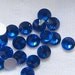Capri blue 2058 Swarovski Elements Rhinestones 12ss Flat back 36 pieces