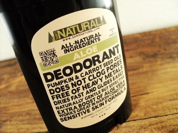 Aloe Natural Deodorant for Men Gifts for Men Made in America Mens Vegan Deodorant Natural Ingredient Deodorant Stick for a Man