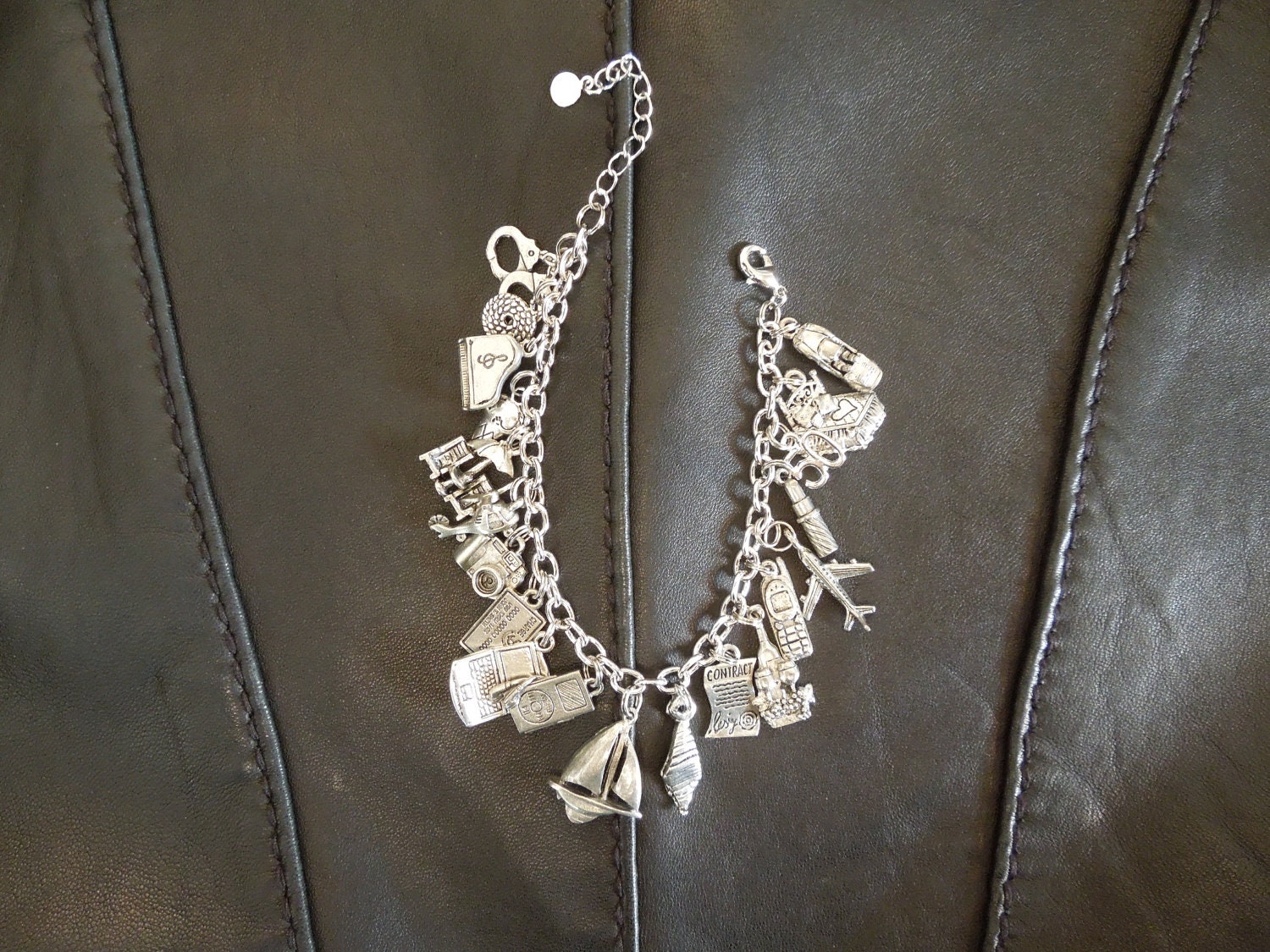 Fifty Shades of Grey Inspired Charm Bracelet - All things Christian