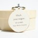 Inspirational key chain graduation gift going away gift Emerson quote love key chain key charm nature gift eco friendly