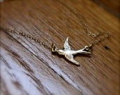 Dainty Sterling Silver Bird Bracelet
