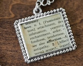 Love Dictionary Necklace OOAK