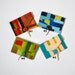 Business Card Holder, Fabric Wallet, Business Card Case, Fiber Art Wallet