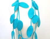 Handmade Fashion leaf scarf....
