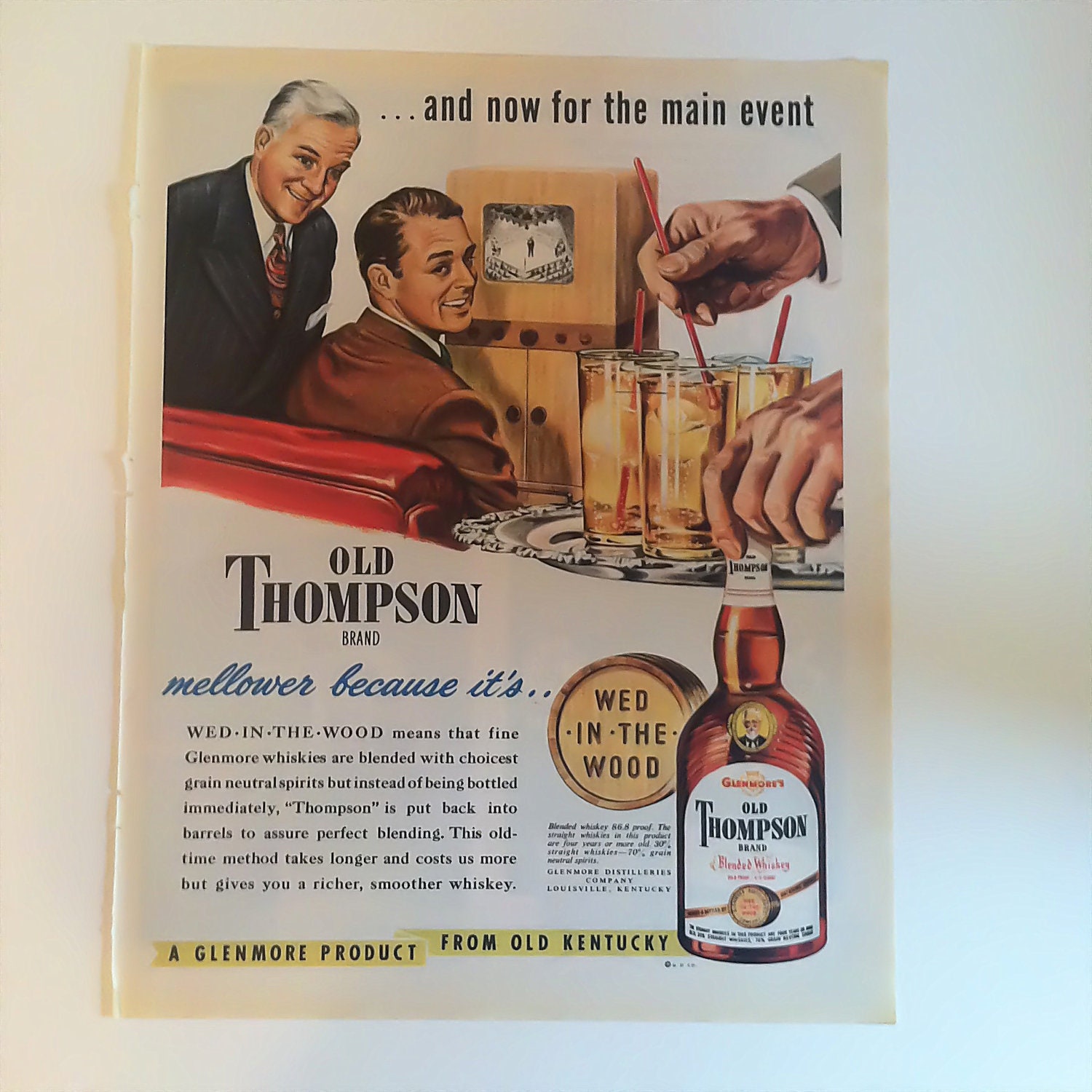 売上ランキング 希少アンティークWHISKEY ANTIQUE JOHN B.THOMPSON www