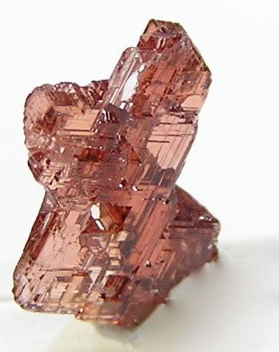 Red Spessartine Garnet Natural Etched Crystal 4 carats