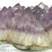 Amethyst Crystal Cluster in Banded Matrix
