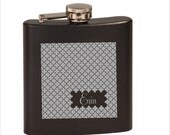 Custom Flask - Graduation Gift  - "Erin"
