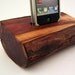 Natural Wood iPhone 4 Dock - ICN 450