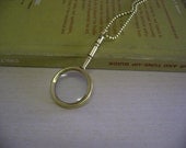 Magnifying glass necklace