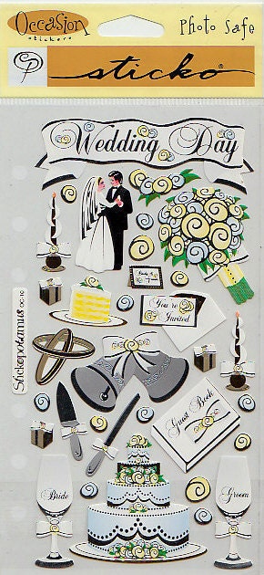 Wedding Day Stickers