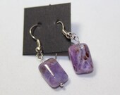Amethyst earrings