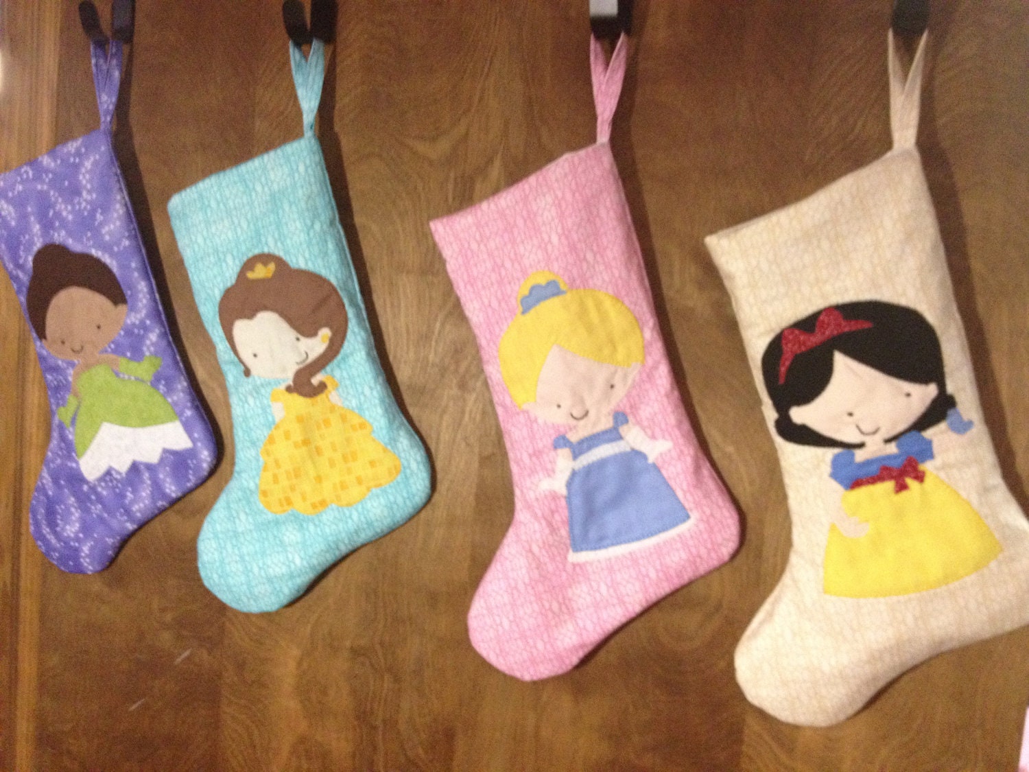 Disney Inspired Christmas Appliqué Stocking