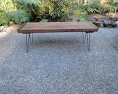 5 ft Industrial Bench from salvaged barnwood