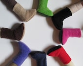 Fleece boots for 11" doll with 8 color choices