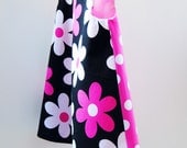 On Sale - Plain Jane Lil Daisy  - Fuchsia Pink - Babies Fashion - Toddler Clothing - Holiday Party - Gift - Holiday Dress - 3M to 4T