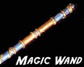 Blue Ice  Cosplay Wizard Magic Wand OOAK