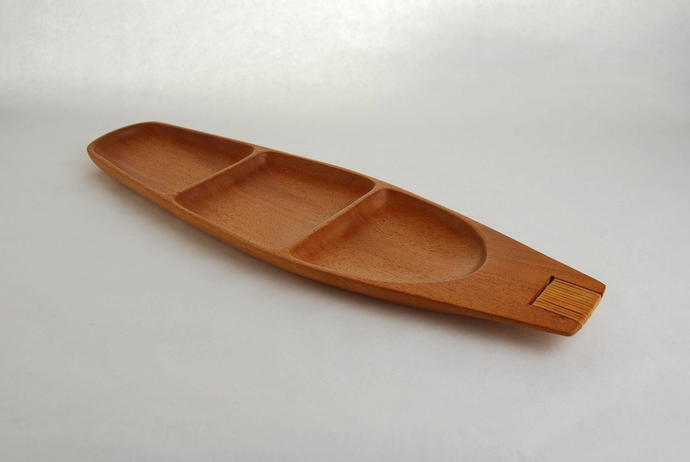 Arthur Umanoff Taverneau Wood  Serving Tray